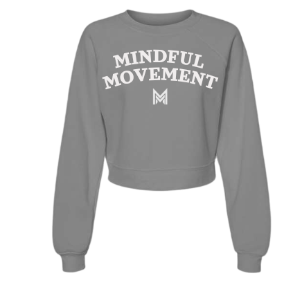 Mindful Movement Sweatshirt Heather Gray