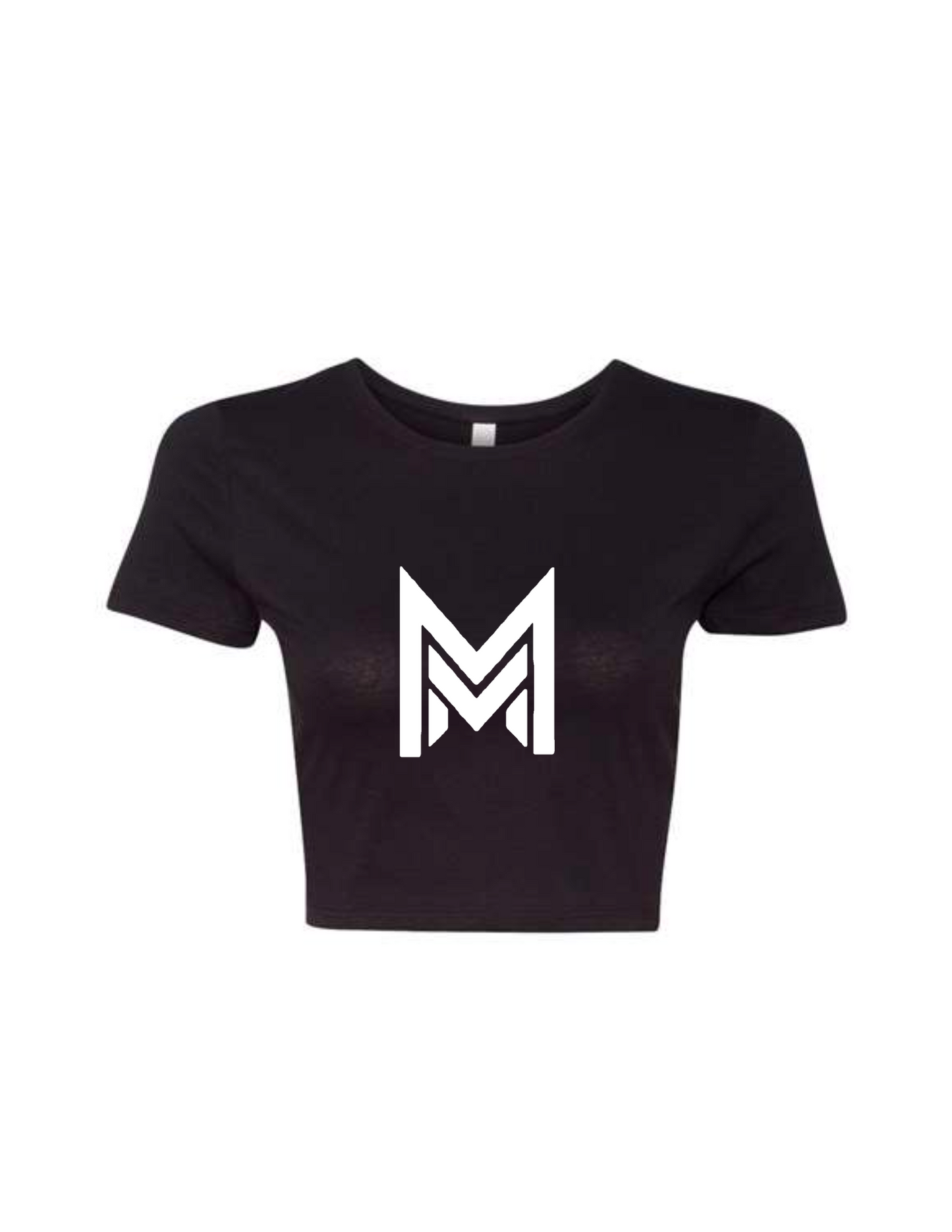 M Crop Shirt Black
