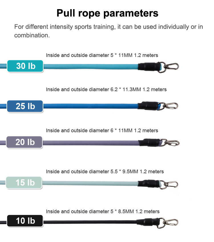 Resistance Fitness Bands
