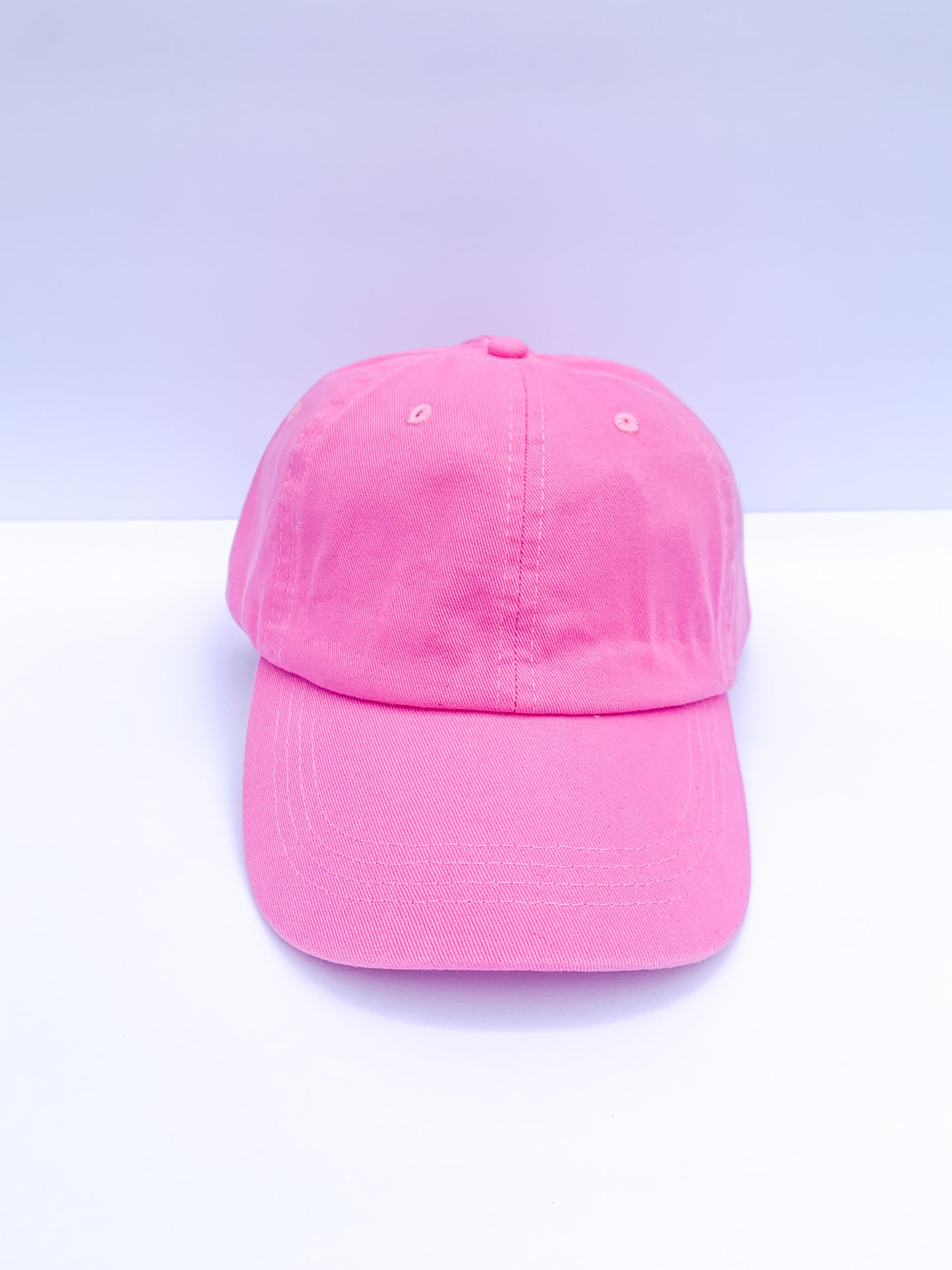 High Ponytail Baseball Hats Bundle - Pink, Black & White