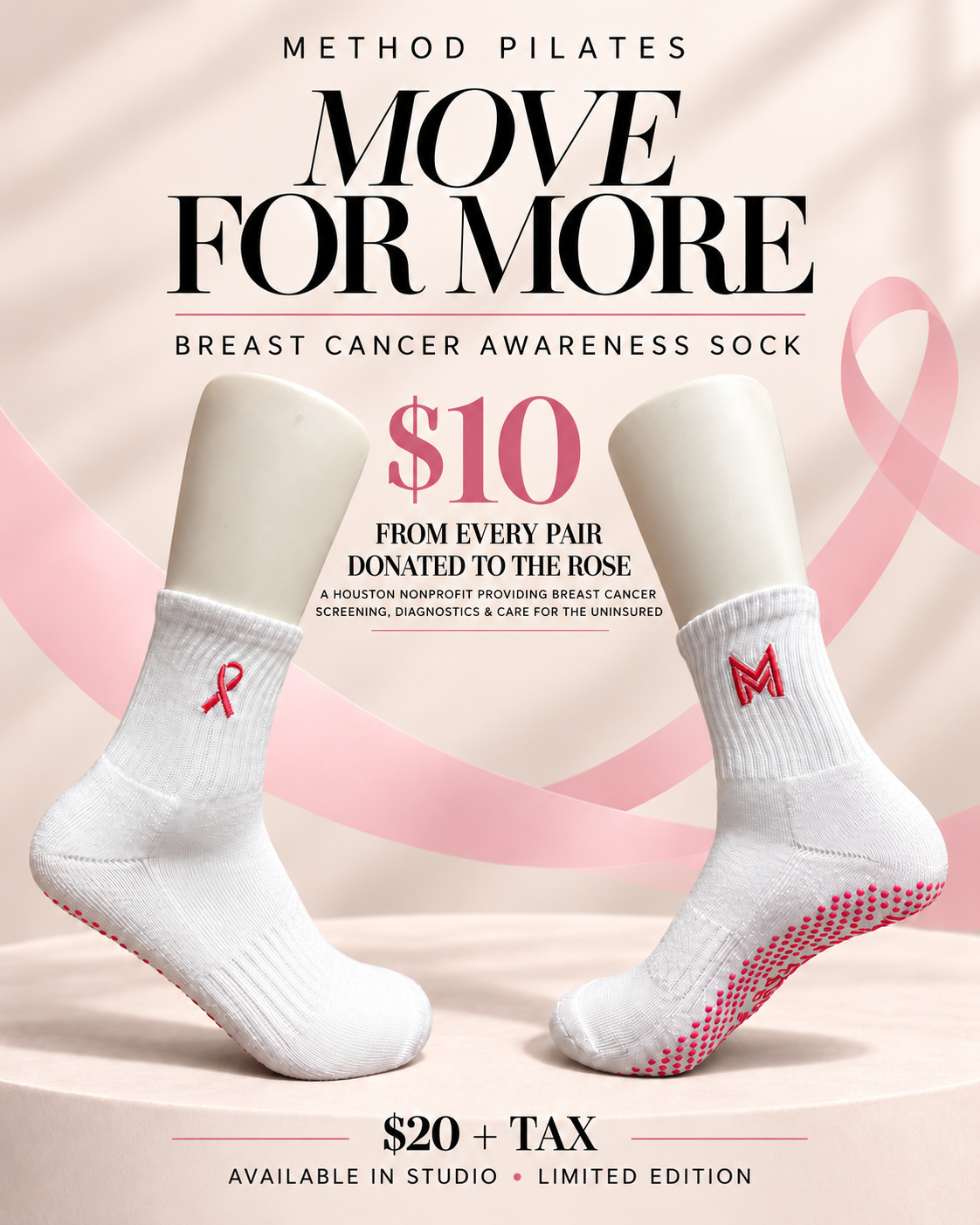 Breast Cancer Sock