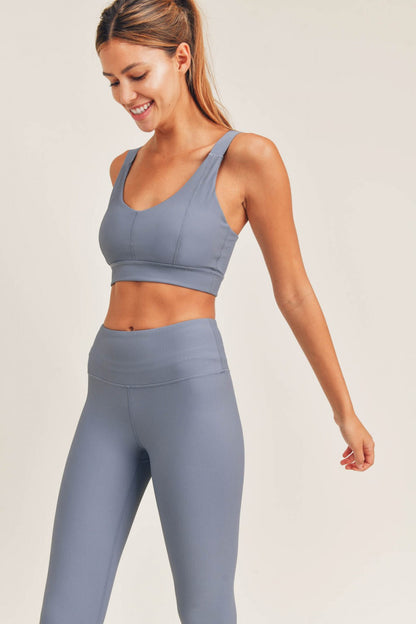 Ribbed Ocean Leggings