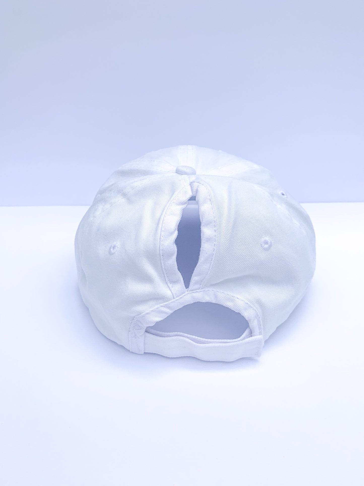 High Ponytail Baseball Hats Bundle - Pink, Black & White
